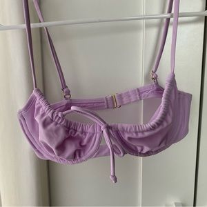 xhilaration purple bikini top